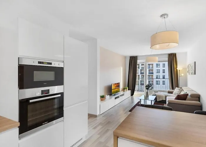 Apartmán Sunflower - Modern Large Charming With Balcony *